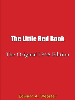 cover image of The Little Red Book